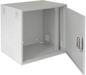 Настенный антивандальный шкаф, 12U, Ш600хВ605хГ450мм, серый EC-WS-126045-GY
