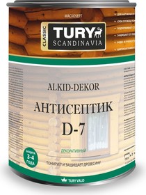 Тонирующий антисептик D-7 Alkid-Dekor (бесцветный; 0.8 л) 00020013155