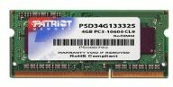 Память Patriot 4GB DDR3 1333MHz PC10600 SO-DIMM SO PSD34G13332S