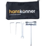 HBT143D Бензотриммер Hanskonner 43 см3, 1,35 кВт/1,8 лс, диск 80 зуб/нож/леска/ ранц.рем/эрг.рук