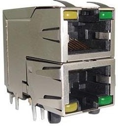 Фото 1/2 RJSAE538108, Modular Connectors / Ethernet Connectors MODULAR JACK
