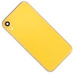 (iPhone XR) задняя крышка в сборе с рамкой для iPhone XR желтый отклеилось ...