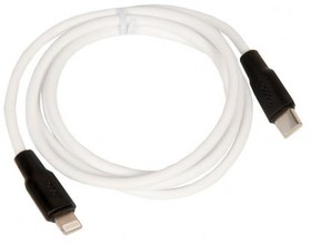 (6931474742162) кабель Type-C HOCO X21 Plus Silicone для Lightning, PD20, 3.0A, длина 1м, белый