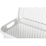 Корзина для белья 50л, 420х310х560 мм Белый 431293416