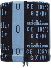 LGX2W101MELZ30, Конденсатор электролитический, THT, 100мкФ, 450В, 22x30мм, ±20%
