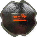 PD-3 Professional, Заплатка для боковых порезов (100х100мм) 2 слоя диагональная ...