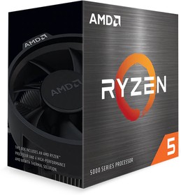 Фото 1/7 Процессор AMD Ryzen 5 5600X, AM4, BOX [100-100000065box]