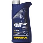 Масло моторное MANNOL Outboard Marine полусинтетическое 1 л 1412