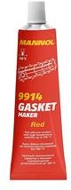 9914, 9914 MANNOL Gasket Maker Red 85 гр. Красный силиконовый герметик (от -50 С до +300 С)