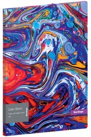 Папка Color Storm на резинке, А4, 600 мкм, с рисунком FB4_A4031