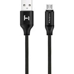 Кабель Harper micro USB (m) - USB (m), 1м, 2A, черный [brch-310]