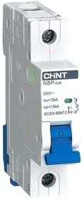 Выключатель автоматический модульный 1п 8In 40А 15кА NBP-63R CHINT 352370