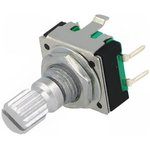 24 Pulse Incremental Mechanical Rotary Encoder with a 6 mm Knurl Shaft (Not ...