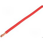 25400, Кабель, многопров, Cu, 1x4мм2, силикон, красный, 250В, -60-180°C