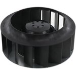 R2D180-AL10-18, Fan Motorized Impellers 400VAC Round - 180mm Dia Ball 4 Wire Leads with Splice Terminals