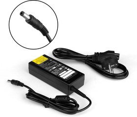 Блок питания (сетевой адаптер) для монитора и телевизора AOC, Acer, BenQ 12V 5A 60W 5.5x2.5 мм черный, с сетевым кабелем – купить оптом и в розницу