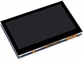 Фото 1/4 4.3inch DSI LCD, IPS дисплей 800x480 px с емкостной сенсорной панелью для Raspberry Pi, DSI