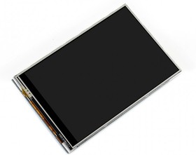 Фото 1/2 4inch RPi LCD (C), TFT дисплей 480×320px с резистивной сенсорной панелью для Raspberry Pi, SPI 125МГц