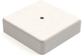 Фото 1/5 Распаячная коробка для кабель-канала 75х75х28мм,белая,без клеммы IP 40 КР-513190075-056