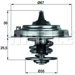 TX3071D, TX3071D, Термостат MAHLE ORIGINAL, Германия