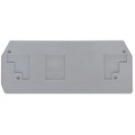 283-325, End and intermediate plate - 2.5 mm thick - gray