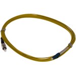 Переходной волоконно-оптический шнур желтый, 5м NMF-PC1S2C2-FCU-LCU-005