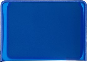 Фото 1/3 Папка для тетрадей Комус Класс А4,Синий, откид. планка,тонир. пластик,ПТ-Р6
