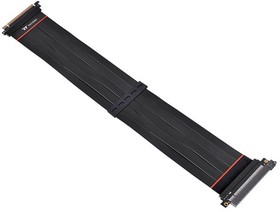 Фото 1/6 Кабель Thermaltake PCI-E 4.0 Riser Cable AC-059-CO1OTN-C1 PCI Express Extender/Black/PCI-E 4.0 16X/600mm (527613)