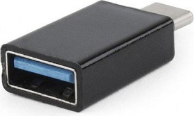 Фото 1/3 Переходник Cablexpert USB , USB3.1 Type-C/USB 3.0F, пакет (A-USB3-CMAF-01)