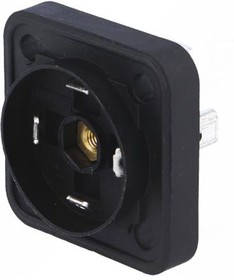 GSE 3000 N4 BLACK, Разъем: соленоидный, гнездо, формат А, 18мм, "папа", PIN: 4, прямой, Hirschmann | купить в розницу и оптом