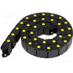 SR300A025040, Кабельная цепь, MEDIUM, Радиус изг: 40мм, L: 990мм, Внутр.выс: 18мм