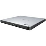 Привод DVD-RW LG GP57ES40 серебристый USB внешний
