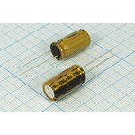 UFW1A222MPD, Aluminum Electrolytic Capacitors - Radial Leaded 10volts 2200uF 20%
