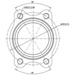 Z89176R, СТУПИЦА КОЛЕСА, СТУПИЦА ПЕРЕДНЯЯ, ЗАДНЯЯ AUDI A6