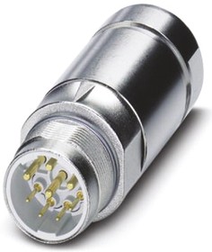 Фото 1/3 1605583, Circular Connector, 4 + 3 + PE Contacts, Cable Mount, M23 Connector, Plug, Male, IP67, SF Series