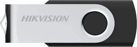 Фото 1/5 Флеш-память HIKVision M200S 16Gb/USB 2.0/Черный/Серебр (HS-USB-M200S/16G)