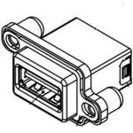 MUSBR-3193-M0, Conn USB 3.0 Type A RCP 9 POS 0.5mm/1.5mm Solder RA Thru-Hole 9 ...