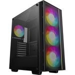 Deepcool MATREXX 55 MESH V4 Black (ATX, ARGB, без БП, 2xUSB3.2 Type-A) ...
