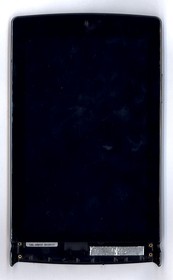 Фото 1/2 Дисплей (экран) в сборе с тачскрином для ASUS Eee Pad MeMO ME171 черный с рамкой