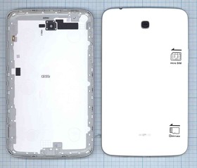 Задняя крышка аккумулятора для Samsung Galaxy Tab 3 7.0 SM-T210 белая