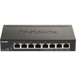 Коммутатор D-Link DGS-1100-08PLV2/A1A Настраиваемый L2 коммутатор с 8 портами ...