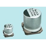 UWX1H010MCL1GB, SMD электролитический конденсатор, Radial Can - SMD, 1 мкФ ...