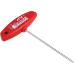 00906, T Shape Metric Hex Key, 2.5mm