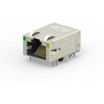 1-2301994-1, RJ45 JACK INT.MAG. 1GB LED 1X1 INV (LOW)