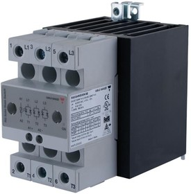 RGC3A60A30KGE, Solid State Relays - Industrial Mount 3P -SSC-AC IN-ZC 600V 3X30A 1200VP-E-SRW IN