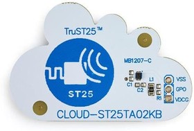 Фото 1/2 CLOUD-ST25TA02KB, NFC/RFID Development Tools Evaluation board for ST25TA series