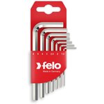 Felo Набор ключей Г-образных шестигранных коротких 7шт HEX 1,5-6,0мм 34500711
