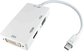 Фото 1/2 HDMI Adapter, Female HDMI, DVI, VGA to Male Mini DisplayPort
