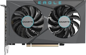 Фото 1/10 Видеокарта Gigabyte PCI-E 4.0 GV-N3050EAGLE OC-6GD NVIDIA GeForce RTX 3050 6Gb 96bit GDDR6 1500/14000 HDMIx2 DPx2 HDCP Ret