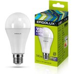 LED-A65-20W-E27-6K Эл.лампа светодиодная ЛОН 20Вт E27 6500K 172-265В 13184